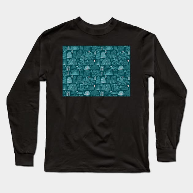 Abstract clouds Long Sleeve T-Shirt by kostolom3000